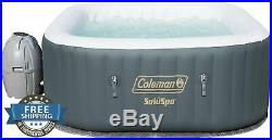 Inflatable Portable Spa Hot Tub Jacuzzi Air Jet 4 Person Easy Pump Relaxing Back
