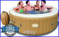 Inflatable Portable Spa Hot Tub Jacuzzi Airjet 6 Person Easy Pump Relax Backyard