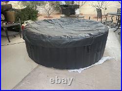 Inflatable jacuzzi hot tub