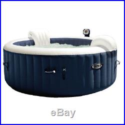 Intex 28405E Pure Spa 4-Person Inflatable Heated Hot Tub With Soft Foam Headrest