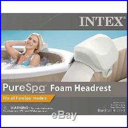 Intex 28409E Pure Spa 6 Person Inflatable Hot Tub With Headrest And Cup Holder