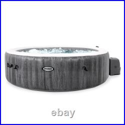 Intex 28441EP PureSpa Plus Greywood Inflatable Hot Tub, 85 x 28 (Used)