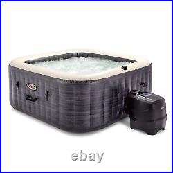 Intex 28449EP PureSpa Plus Greystone Inflatable Hot Tub Spa, 83 x 28 (Open Box)