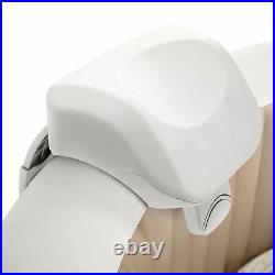 Intex 28505E PureSpa Foam Headrest (4 Pack) & Intex 28502E Hot Tub Seat (4 Pack)