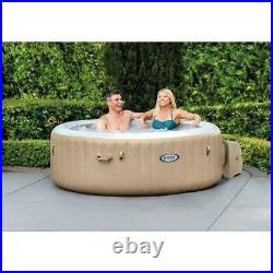 Intex 77 X 28 PureSpa Bubble Massage Inflatable Spa Set, 4-Person (28425E)