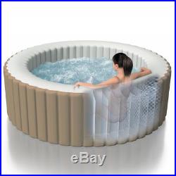 Intex 77-inch 4-People Spa Portable Bubble Massage Relax Health Heat Jacuzzi Set