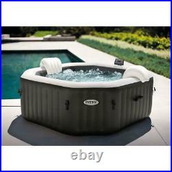 Intex 79 X 28 PureSpa Jet and Bubble Deluxe Inflatable Spa Set, 4-Person