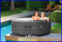 Intex Inflatable Hot Tub, Simple Spa 77 x 26 Bubble Jet Spa with Filter
