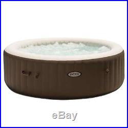 Intex Inflatable Pure Spa 6 Person Bubble Jet Massage Heated Hot Tub (For Parts)