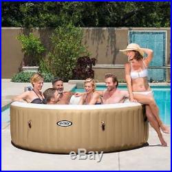 Intex Inflatable Pure Spa 6-Person Heated Bubble Jet Hot Tub (For Parts)