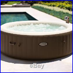 Intex Inflatable Pure Spa 6 Person Portable Bubble Jet Massage Heated Hot Tub
