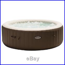 Intex-Inflatable Pure Spa 6 Person Portable Bubble Jet Massage Heated Hot Tub