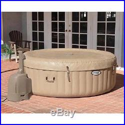 Intex Inflatable Spa Portable Outdoor Jacuzzi Hot Tub Bubble Massage PureSpa Set