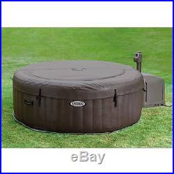 Intex Portable Hot Tub Massage Spa Jacuzzi Bubble Jet Set with4 High-Powered Jets