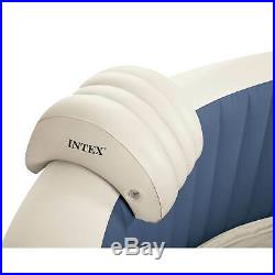 Intex PureSpa 4 Person Home Inflatable Portable Heated Bubble Round Hot Tub