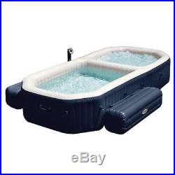 Intex PureSpa 4 Person Inflatable Bubble Massage Hot Tub and Pool (Open Box)