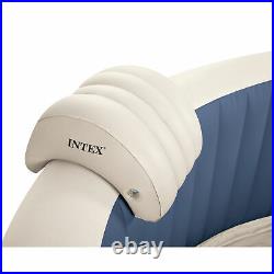 Intex PureSpa 4 Person Inflatable Portable Heated Round Hot Tub & Drink Table