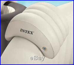 Intex PureSpa 6 Person Hot Tub, Seat, Pillow, Cup Holder Drink Tray (Open Box)
