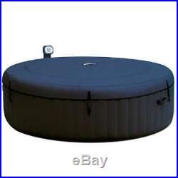Intex PureSpa 75 Inch Bubble Jet Spa 6 Person Inflatable Hot Tub (For Parts)