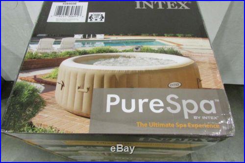 Intex PureSpa 75-Inch Inflatable Hot Tub Spa 4-Person