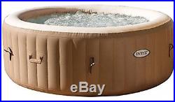 Intex PureSpa Bubble Massage Portable Round Hot Tub