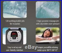 Intex PureSpa Portable Jet Massage Spa Set Hot Tub Inflatable Bubble Jacuzzi NEW