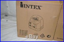 Intex Pure Spa 4-Person Hot Tub with Six Filter Cartridges-Octagon Bubble Massage