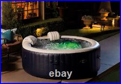 Intex Pure Spa 4 Person Inflatable Portable Heated Bubble Hot Tub Model 28429E