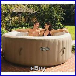 Intex Pure Spa 4-Person Inflatable Portable Heated Bubble Hot Tub (Open Box)