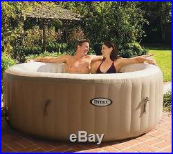 Intex Pure Spa 4 Person Inflatable Portable Hot Tub Ultimate Bubble Jacuzzi NEW