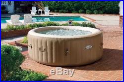 Intex Pure Spa 4 Person Inflatable Portable Outdoor Hot Tub Jacuzzi Jet Pool
