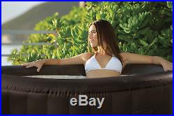 Intex Pure Spa 4-Person Portable Jet Deluxe Massage Hot Tub 28443E Open Box
