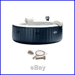 Intex Pure Spa 6 Person Inflatable Portable Bubble Jets Hot Tub & Accessory Kit