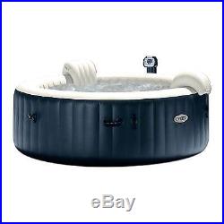 Intex Pure Spa 6 Person Inflatable Portable Bubble Jets Hot Tub & Accessory Kit