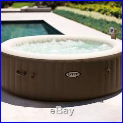 Intex Pure Spa 6 Person Portable Inflatable Bubble Jet Massage Hot Tub (Used)