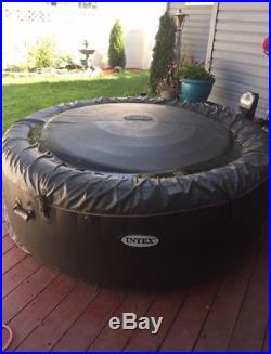 Intex Pure Spa 6 Person Portable Inflatable Jet Massage Heated Hot Tub
