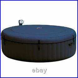 Intex Pure Spa 6 Person Portable Outdoor Bubble Jets Hot Tub & Seats (4 Pack)