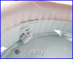 Intex Pure Spa Inflatable 6-Person Bubble Hot Tub + PureSpa Battery LED Light