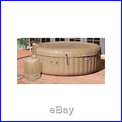 Intex-Pure-Spa Inflatable Portable Bundle Package Ultimate Set 4 Person Hot Tub