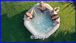 Intex Purespa 4 Person Inflatable Bubble Spa 79 Heated Portable Hot Tub 28413