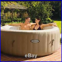 Intex Purespa Bubble Therapy Inflatable Portable Massage Jacuzzi Hot Tub Spa Hub