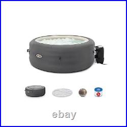Intex SimpleSpa Bubble Massage 4 Person Inflatable Round Hot Tub Relaxing Out