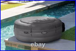 Intex Simple Spa Inflatable Hot Tub Jacuzzi with Filter Pump & Cover 77in x 26in