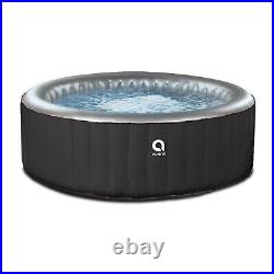 JLeisure Avenli 49 inch 3 Person Inflatable Round Hot Tub Spa, Black (Used)
