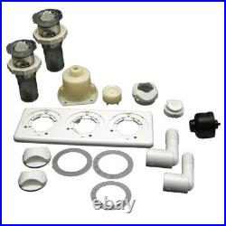 Jacuzzi Air Control & On/Off Panel, Complete Kit (White) G107940