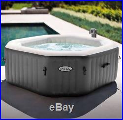 Jacuzzi Hot Tub Portable Bath Spa Heated Bubble Jets 4 Person Water Massage Pool