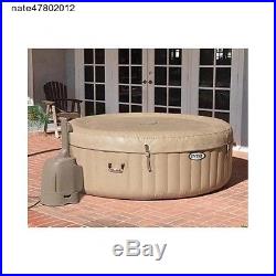 Jacuzzi Hot Tub Portable Outdoor Intex Pure Spa Bubble Therapy Set Massage