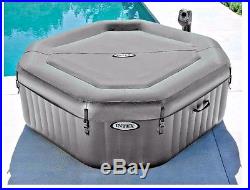 Jacuzzi Hot Tub Spa Inflatable Portable 4 Person Heated Backyard Patio Package