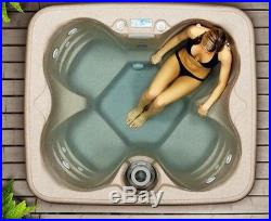 Jacuzzi Hot Tub Spa Spas Steps 4 Person Bathtub Hydrotherapy Garden Swim Pool