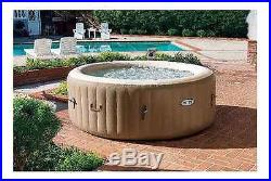 Jacuzzi Inflatable Portable Tub Spa Hot 4 Person Heated Bubble Jet Massage Intex